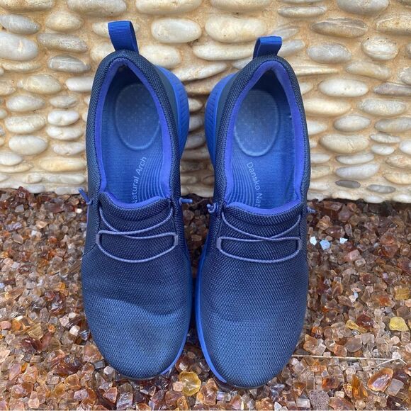 Dansko Navy Blue Marlee Slip-On Slip Resistant Sole Work Shoes 7.5 (38) Medical - Picture 12 of 14
